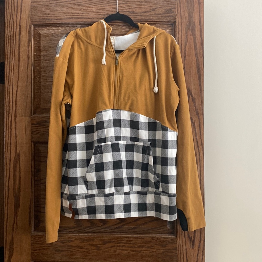 Ampersand Avenue Buffalo Plaid Hoodie
